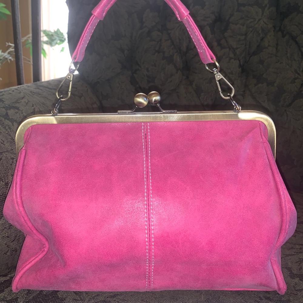 SALE! Retro Pink Handbag, Clutch, and Crossbody